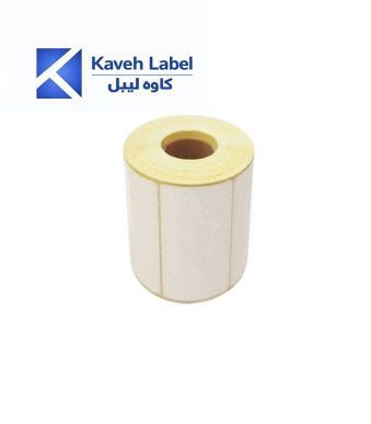 لیبل حرارتی سایز 40×57 میلیمتر تک ردیف