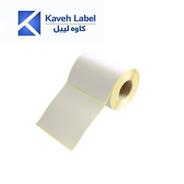 لیبل صدفی 100×100 میلیمتر تک ردیف 500 عددی