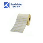 لیبل صدفی 30×18 میلیمتر سه ردیف 6000 عددی