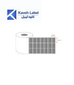 لیبل متال 31×21 میلیمتر سه ردیف 6000 عددی