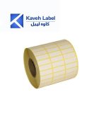 لیبل کاغذی 30×15 میلیمتر سه ردیف 10000 عددی