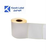 لیبل کاغذی 100×100 میلیمتر تک ردیف 500 عددی