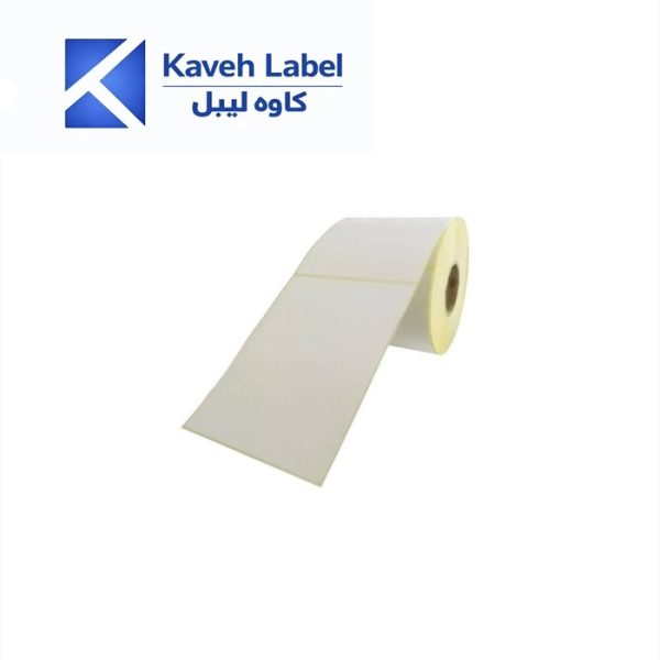 لیبل کاغذی 125×95 میلیمتر تک ردیف 1000 عددی