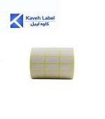 لیبل صدفی 30×15 میلیمتر سه ردیف 10000 عددی