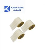 لیبل کاغذی 30×15 میلیمتر سه ردیف 10000 عددی