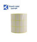 لیبل کاغذی 18×30 میلیمتر سه ردیف 6000 عددی
