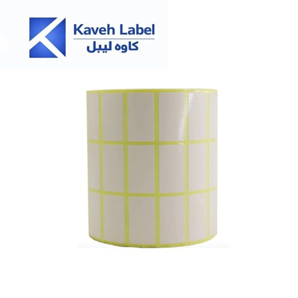 لیبل کاغذی 18×30 میلیمتر سه ردیف 6000 عددی