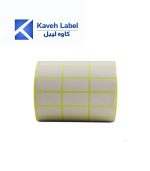 لیبل کاغذی 18×30 میلیمتر سه ردیف 6000 عددی