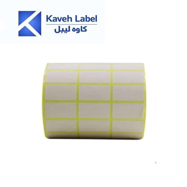 لیبل کاغذی 18×30 میلیمتر سه ردیف 6000 عددی