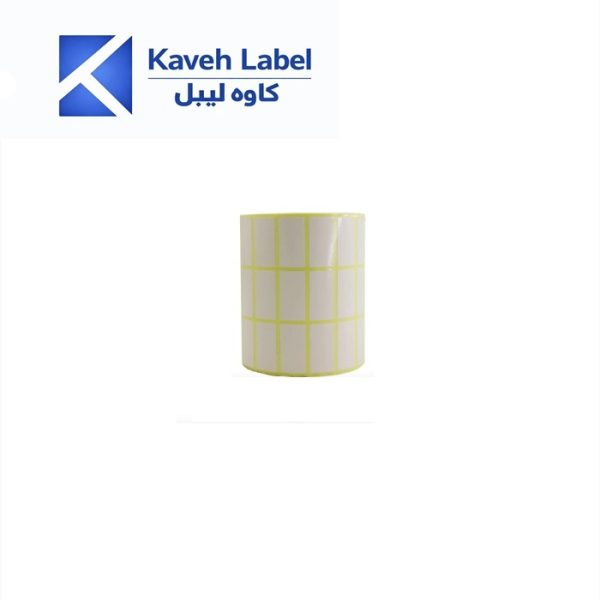 لیبل کاغذی 31×21 میلیمتر سه ردیف 6000 عددی