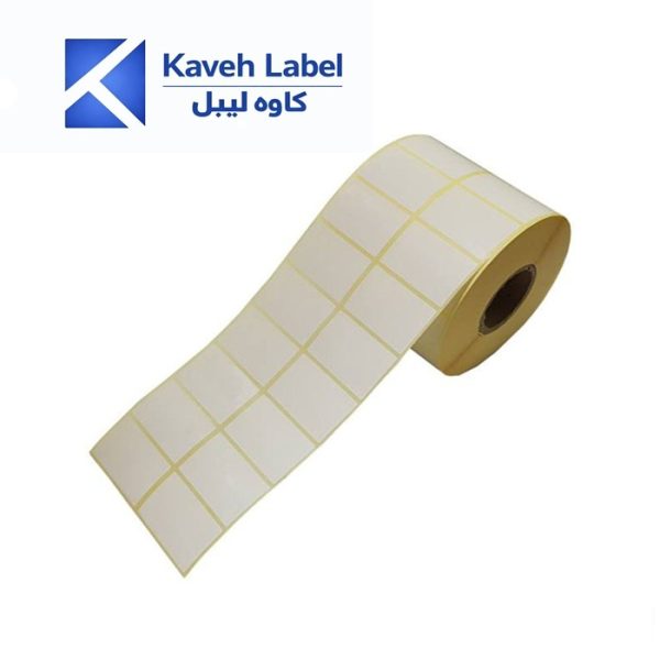 لیبل کاغذی 20×40 میلیمتر دو ردیف 4000 عددی