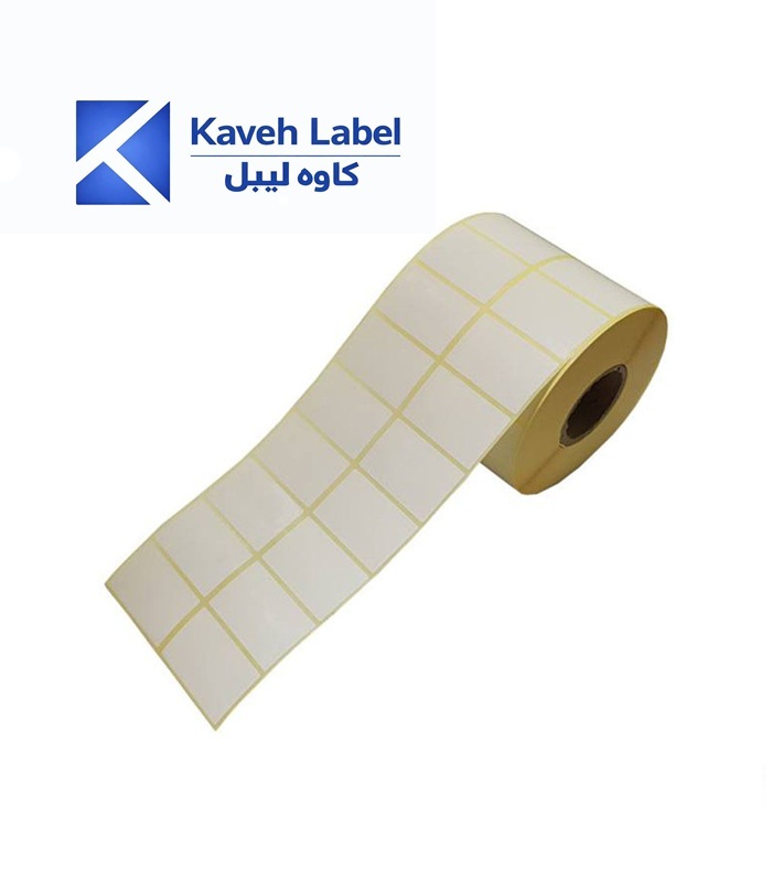 لیبل کاغذی 20×40 میلیمتر دو ردیف 4000 عددی لیبل کاغذی 20×40 میلیمتر دو ردیف 4000 عددی