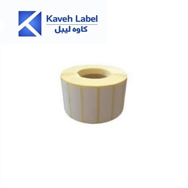 لیبل کاغذی 25×50 میلیمتر دو ردیف 2000 عددی