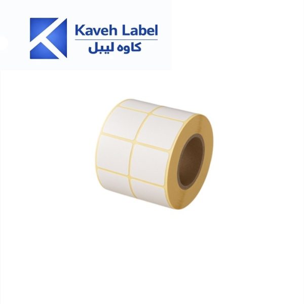 لیبل کاغذی 50×70 میلیمتر دو ردیف 3000 عددی