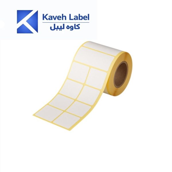 لیبل کاغذی 50×70 میلیمتر دو ردیف 1500 عددی