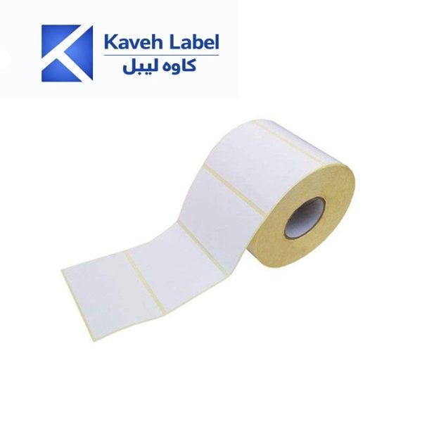 لیبل کاغذی 70×80 میلیمتر تک ردیف 1000 عددی