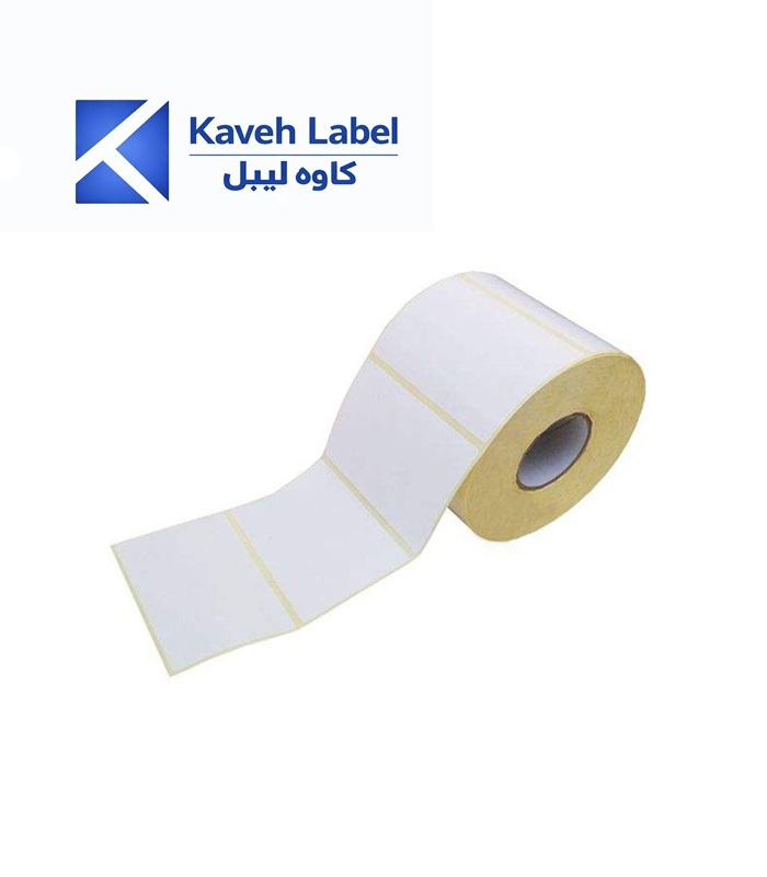 لیبل کاغذی 70×80 میلیمتر تک ردیف 1000 عددی لیبل کاغذی 70×80 میلیمتر تک ردیف 1000 عددی