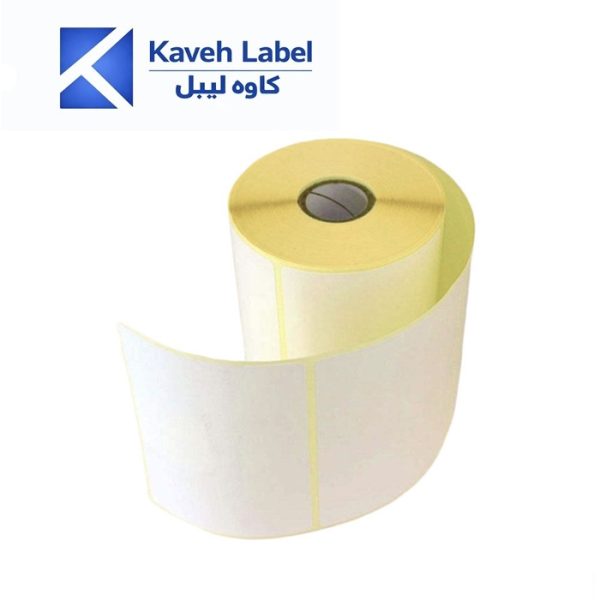 لیبل کاغذی 90×90 میلیمتر تک ردیف 1000 عددی