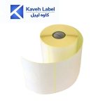 لیبل کاغذی 90×90 میلیمتر تک ردیف 500 عددی