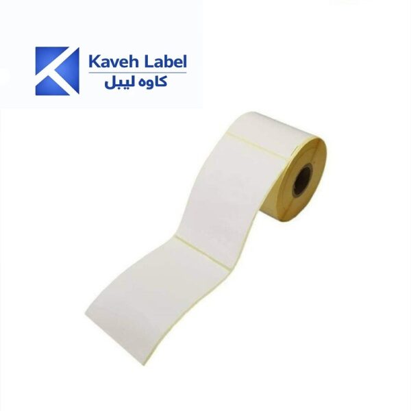 لیبل کاغذی 150×100 میلیمتر تک ردیف 400 عددی