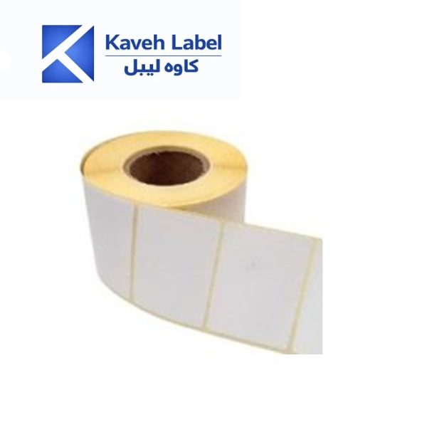 لیبل کاغذی 60×80 میلیمتر تک ردیف 1000 عددی